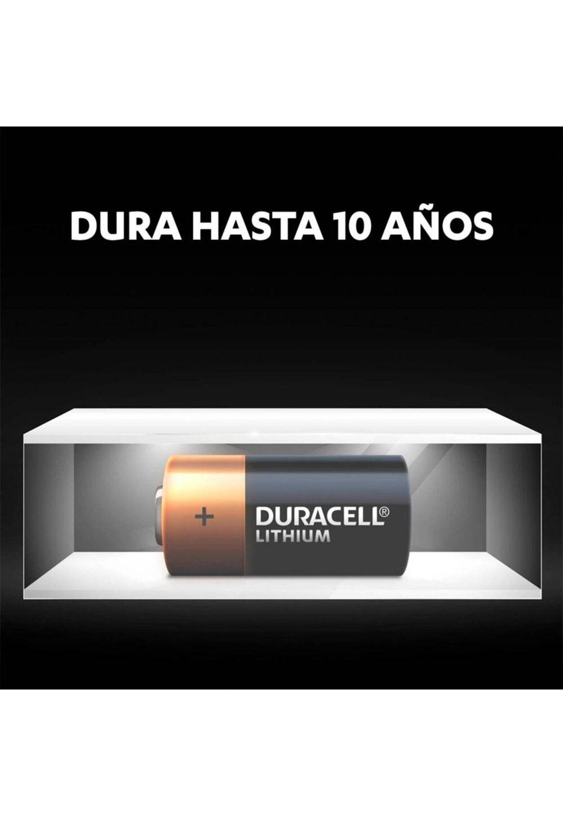 PILA ESPECIAL DURACELL CR2 3V LITHIUM DLCR2 LARGA DURACION-1