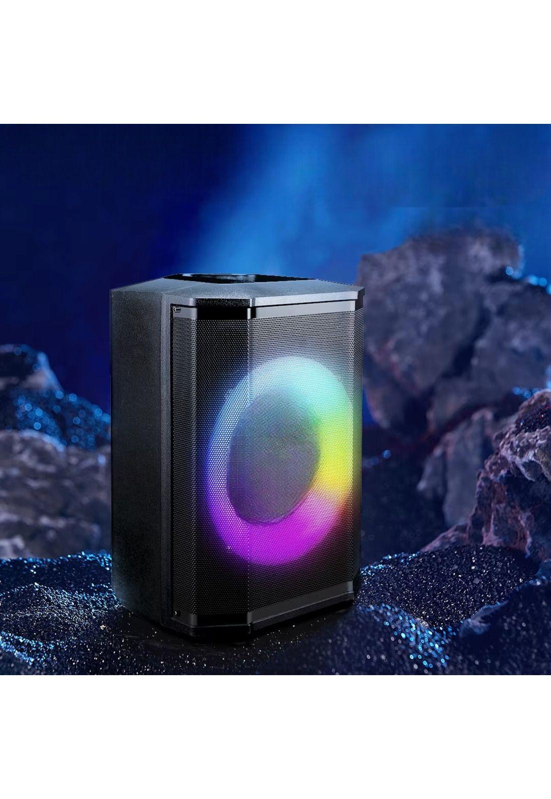 Parlante Bluetooth Flaming Chroma RGB 40W RMS c/Mic Wireless-6