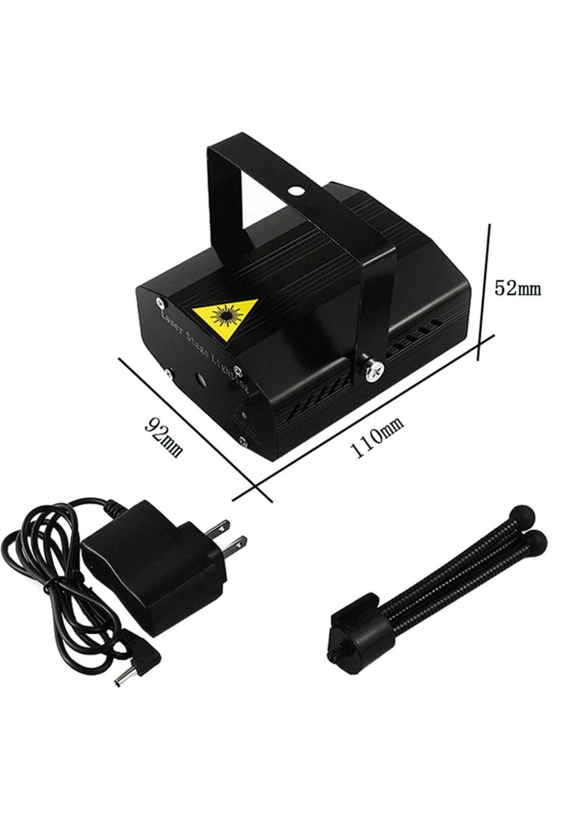 Luces Laser para Fiestas RGB Con Sensor Rítmico LED08-7