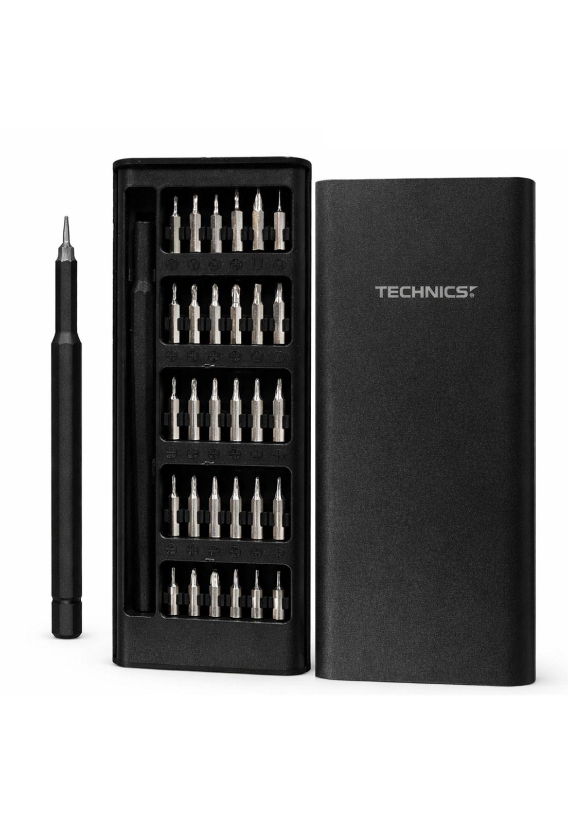 Set Destornillador 24Pcs Imantados Alta Precisión Technics-2