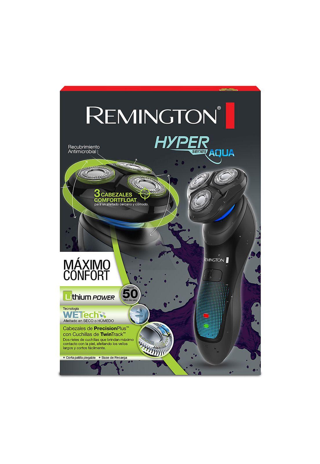 Afeitadora Remington Hyper Series Aqua Recargable XR1430-5