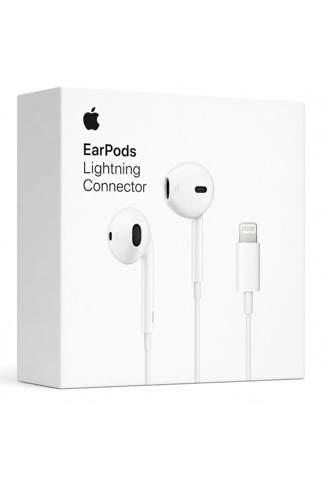 Audífonos Apple EarPods Lightning 1.2M Original MMTN2AM-0