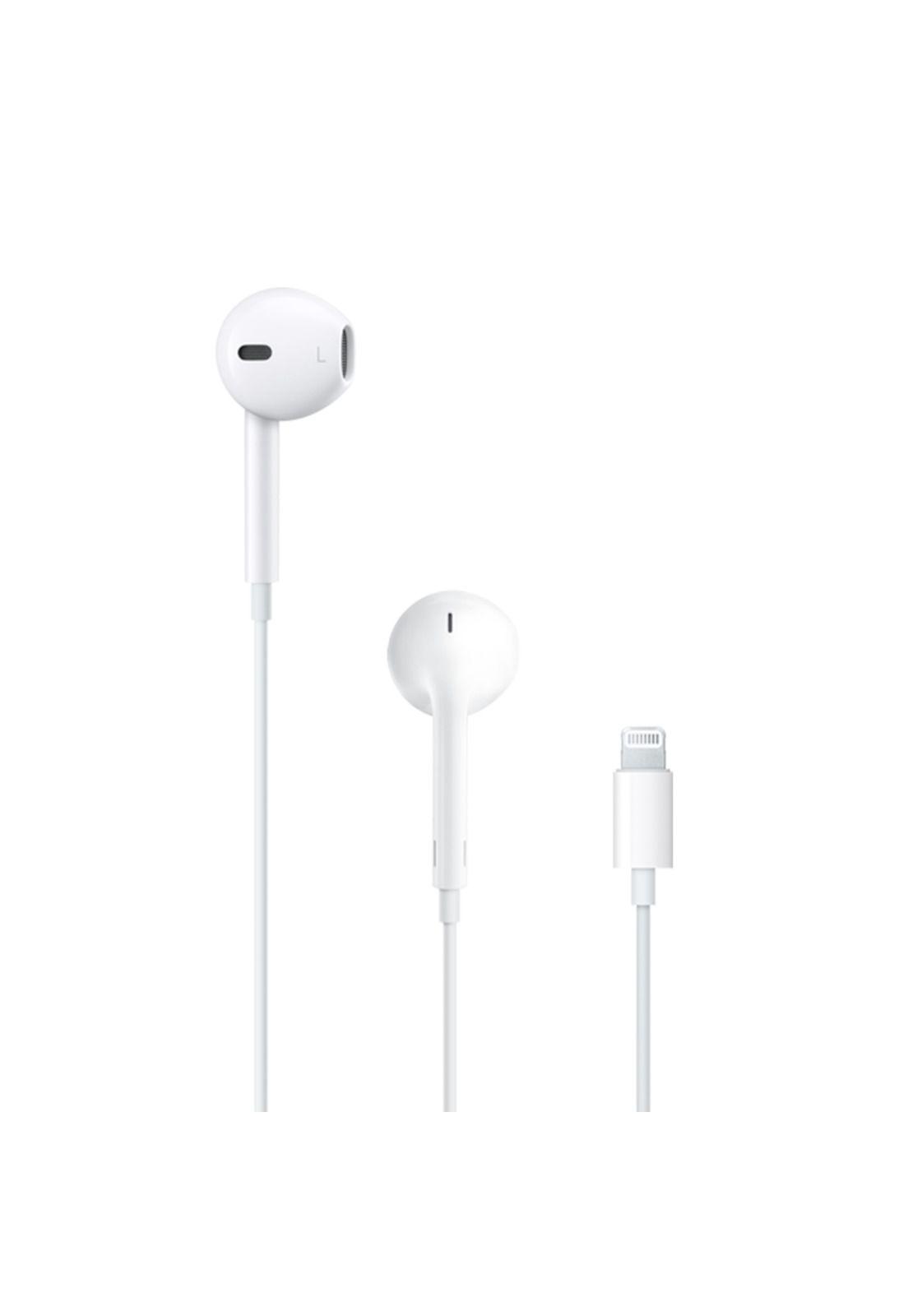 Audífonos Apple EarPods Lightning 1.2M Original MMTN2AM-6