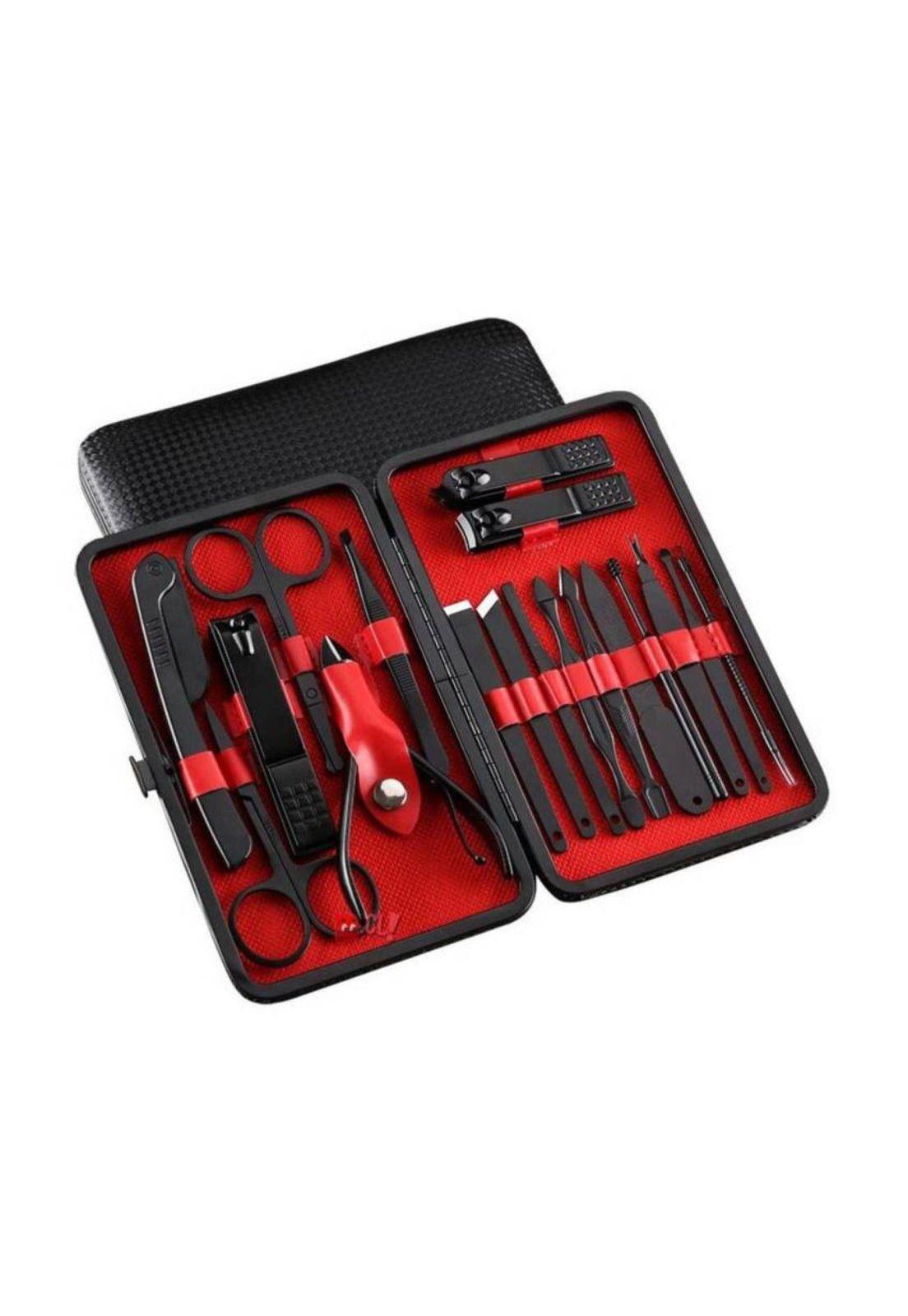 Set de Manicure Corta Uñas Profesional Kit 18 en 1 + Estuche-3