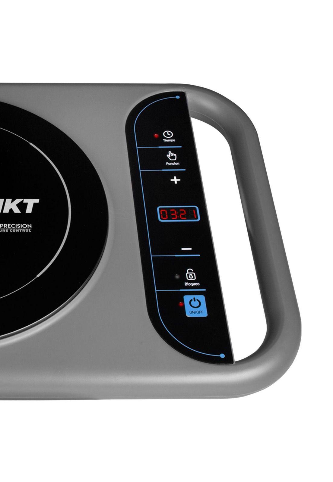 Cocina Encimera Eléctrica Inox Single Burner 2000W AI11900-4