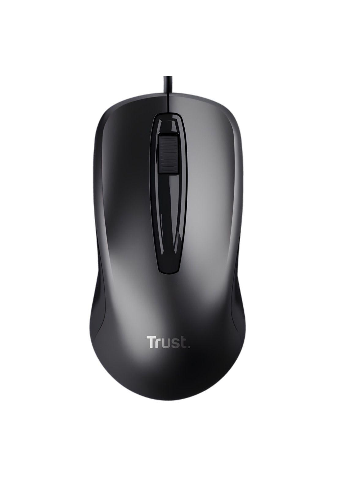 Mouse Trust Carve Ambidiestro Enterprise Edition Black 23733-0