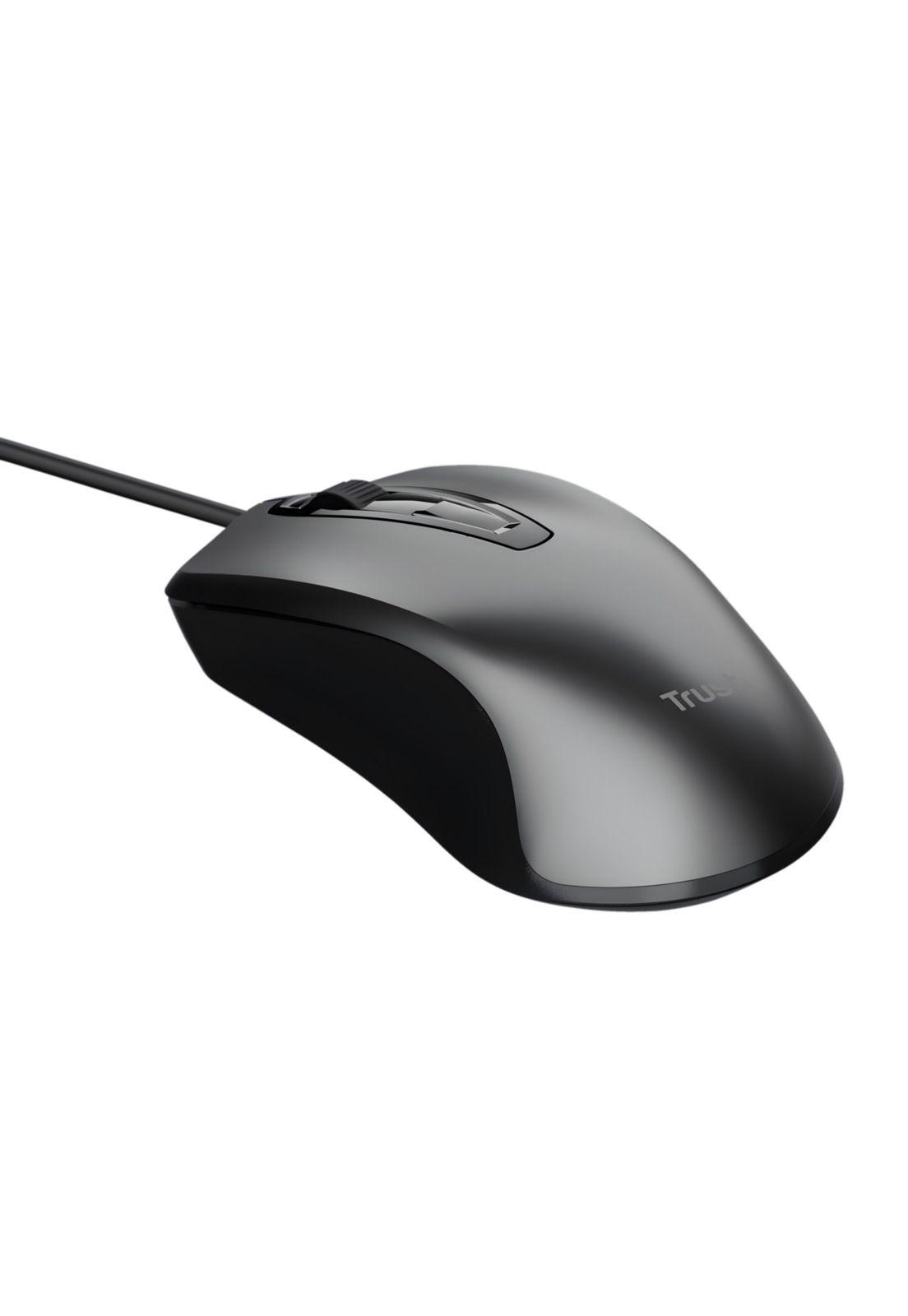 Mouse Trust Carve Ambidiestro Enterprise Edition Black 23733-3