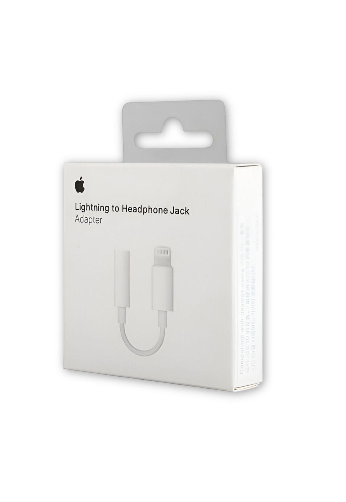 Adaptador Apple Lightning a Jack 3.5mm Original MMX62AM-0