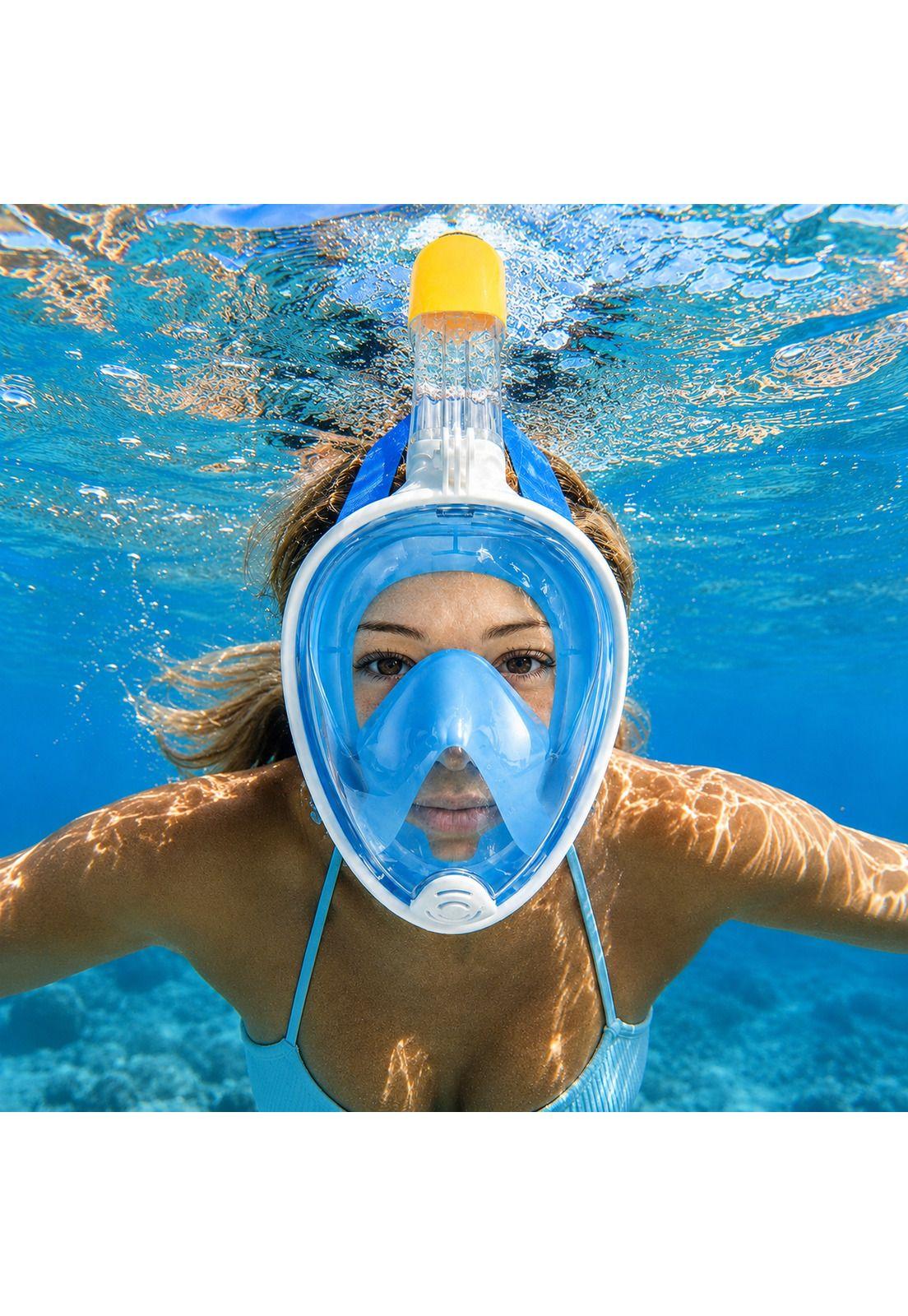 Mascara de Buceo Antifugas TALLA L/XL Ajustable DBG1009-5