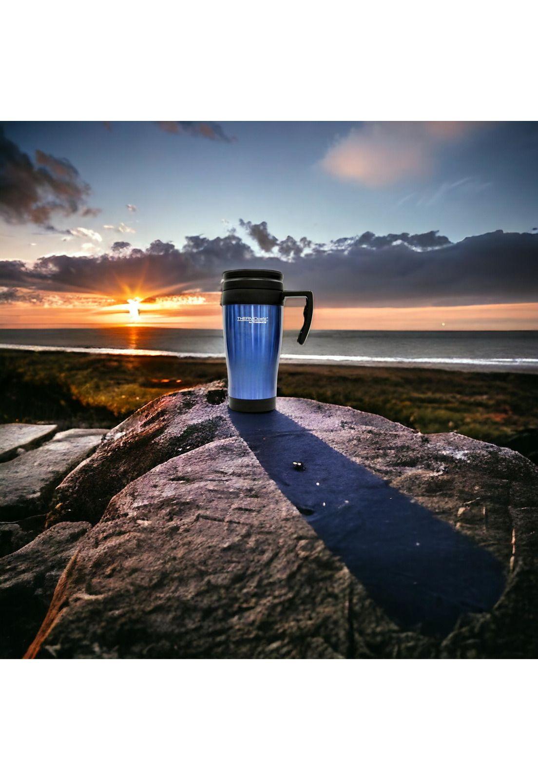 Vaso Térmico de Acero Inoxidable MUG 420 ML Thermos - Azul-4