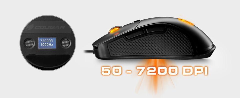 Mouse Gamer Cougar Surpassion 7200 DPI PixArt PMW3330-11
