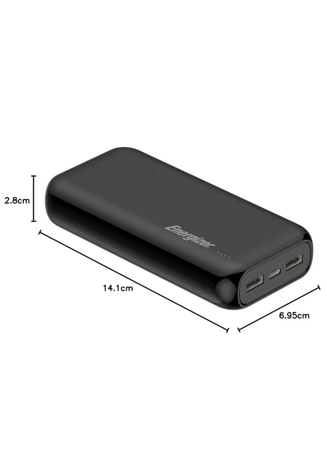 Powerbank ENERGIZER Multipuertos 20000MaH Apto para vuelos-3