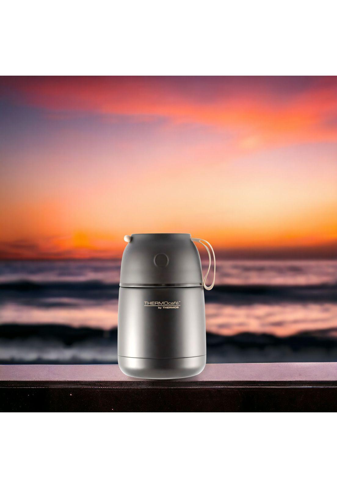 Termo de Comida Camel Acero Inoxidable 450ML DDFJ-450 Negro-3