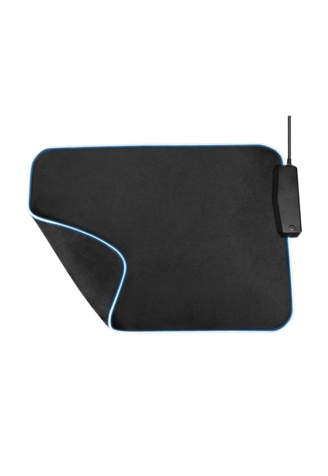 Mouse Pad Gamer Trust Glide L Rgb con Hub Usb 4 Puertos-4