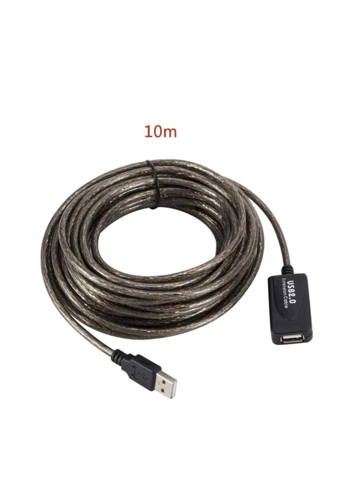 Extensión USB 2.0 Activa de 10Metros Reforzado 480Mbps GC529-5