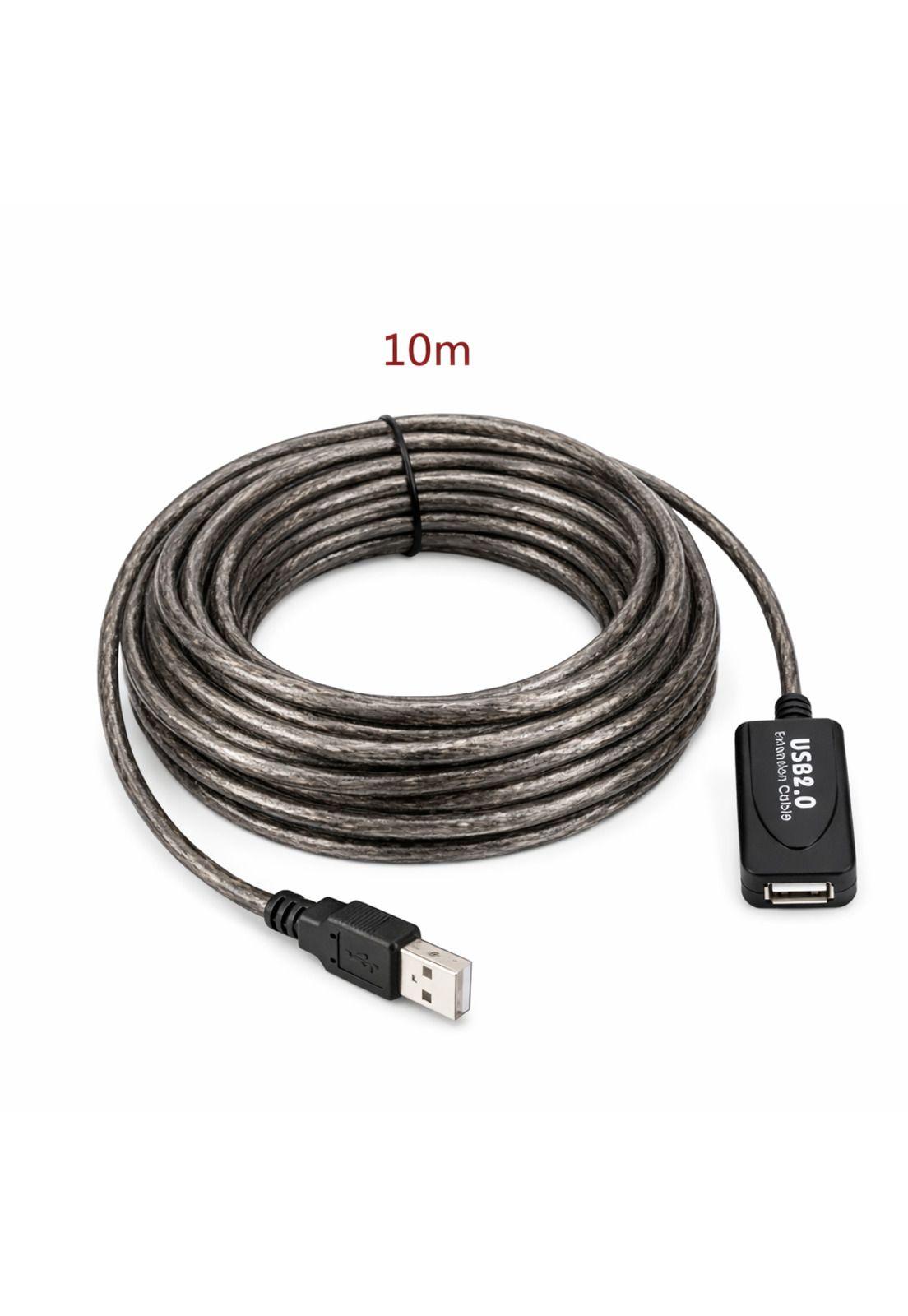 Extensión USB 2.0 Activa de 10Metros Reforzado 480Mbps GC529-3