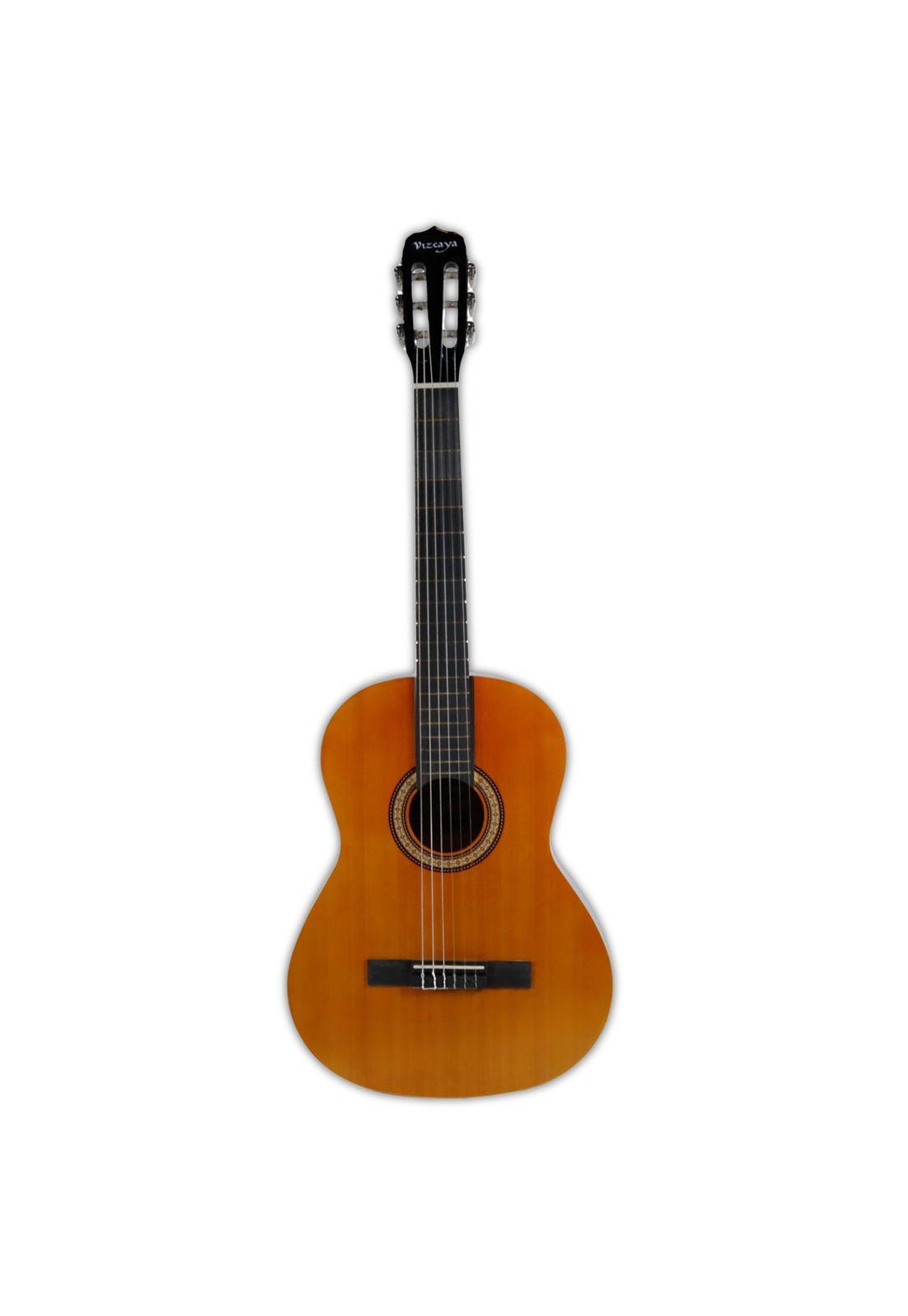 Guitarra Acústica Vizcaya 39" Caramelo Cuerdas Nylon + Funda-3
