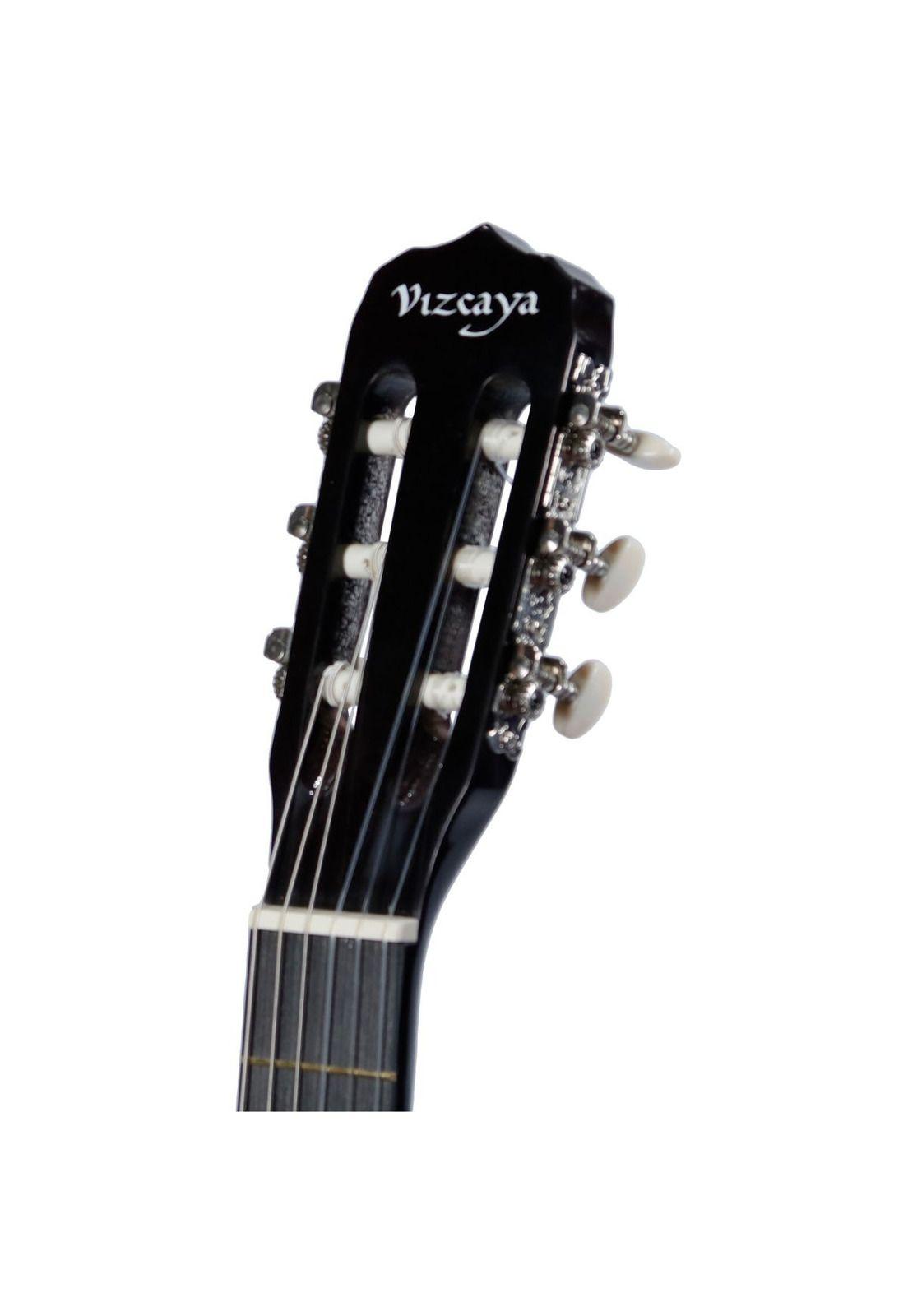 Guitarra Acústica Vizcaya 39" Caramelo Cuerdas Nylon + Funda-7