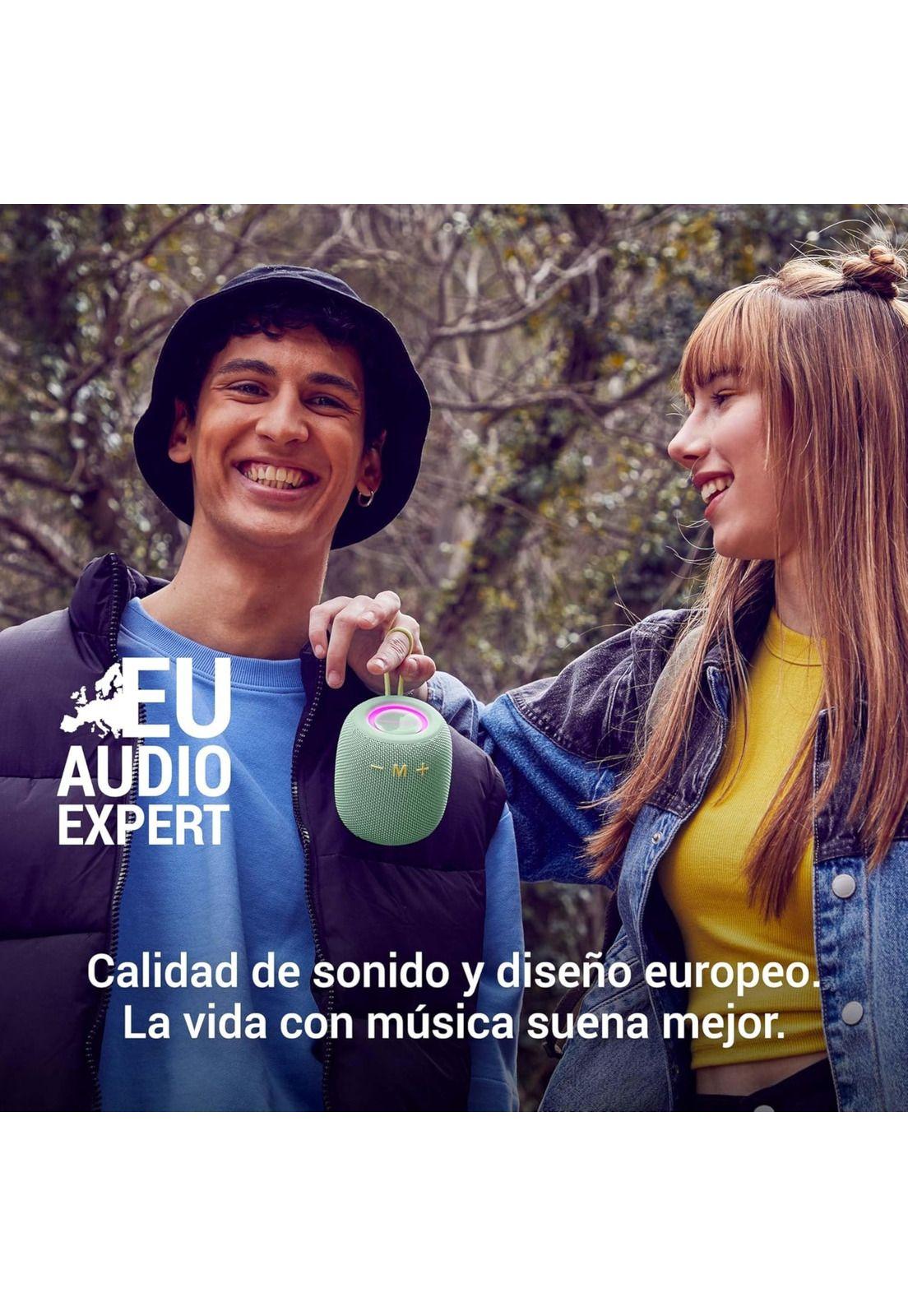 Parlante Bluetooth Energy Sistem Bloom Mint IPX6/ 10W/ 18Hrs-5