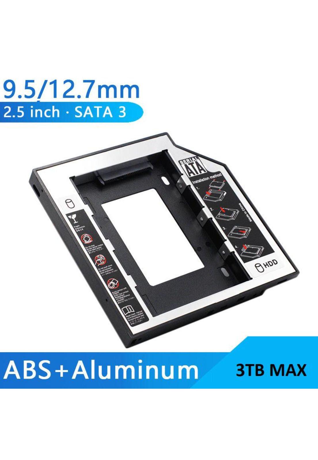 Caddy para Disco SSD o HDD de 2.5" SATA / 9.5mm High Speed-3