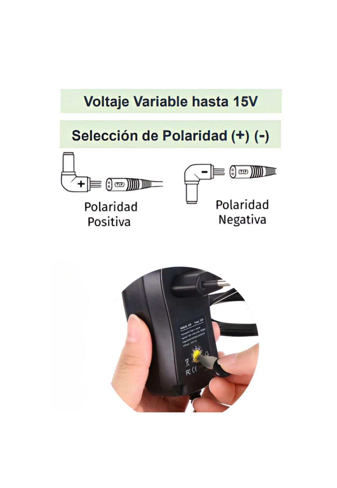 Fuente De Poder Universal Regulable 15V/3A Max Elimina Pilas-2