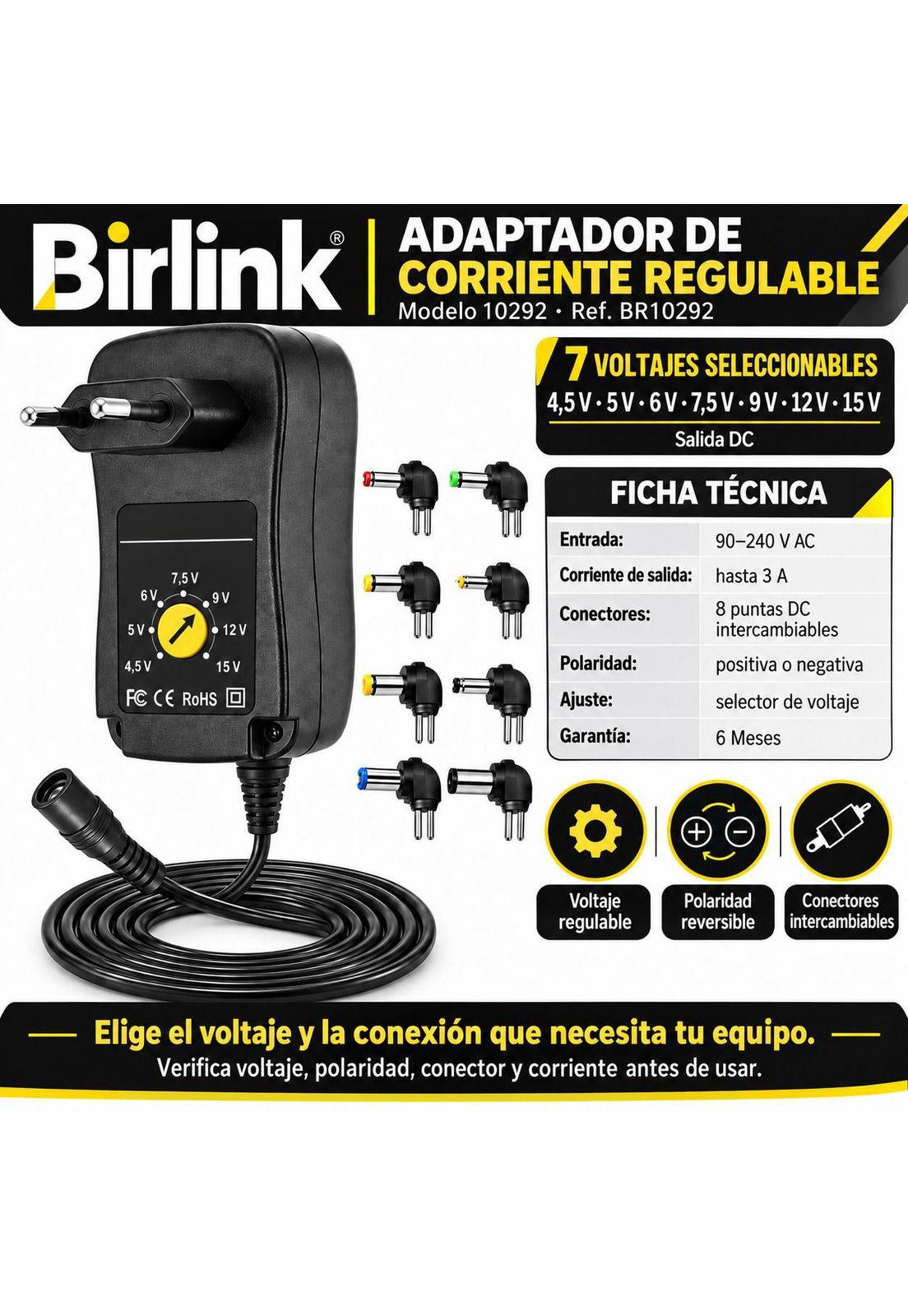 Fuente De Poder Universal Regulable 15V/3A Max Elimina Pilas-3