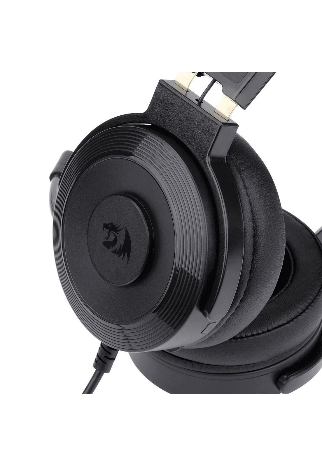 Audifonos USB Redragon Lamia Black Audio 7.1 Con Soporte-4