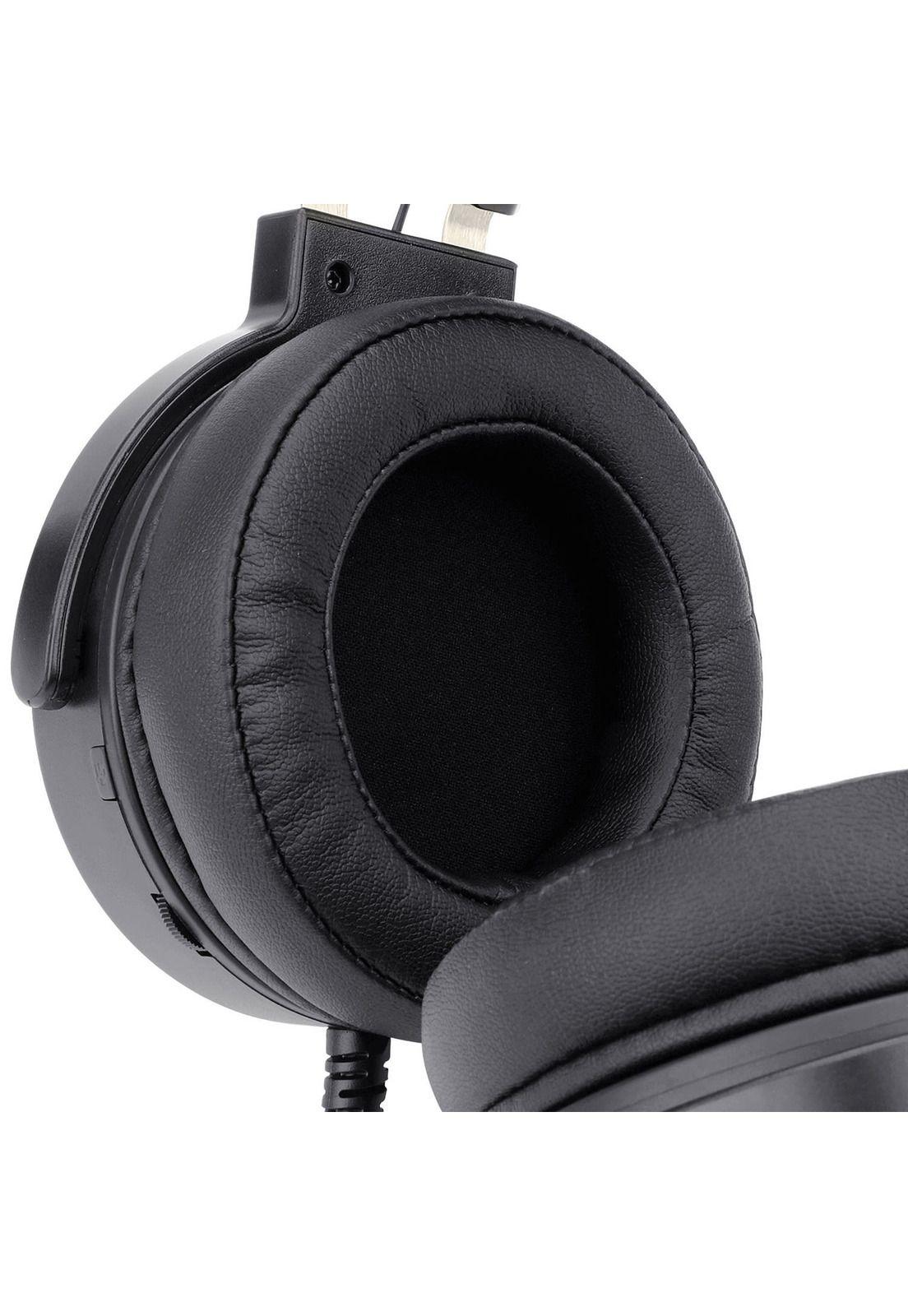 Audifonos USB Redragon Lamia Black Audio 7.1 Con Soporte-8