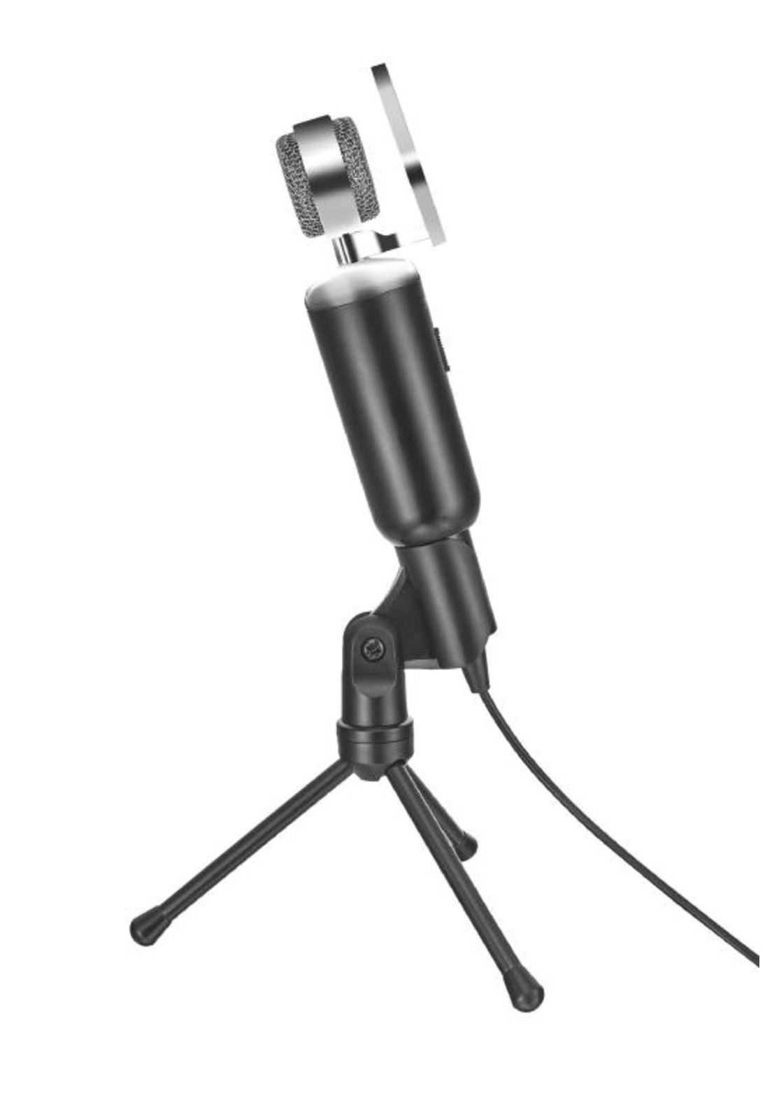 Microfono de Escritorio Trust Madell Jack 3.5mm con Filtro POP-5