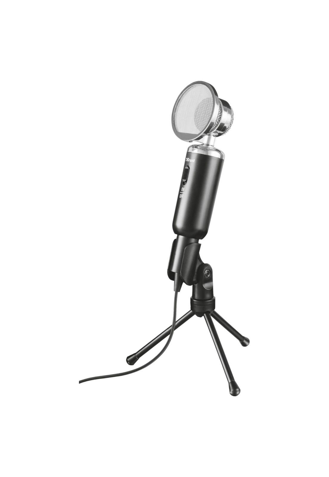 Microfono de Escritorio Trust Madell Jack 3.5mm con Filtro POP-2