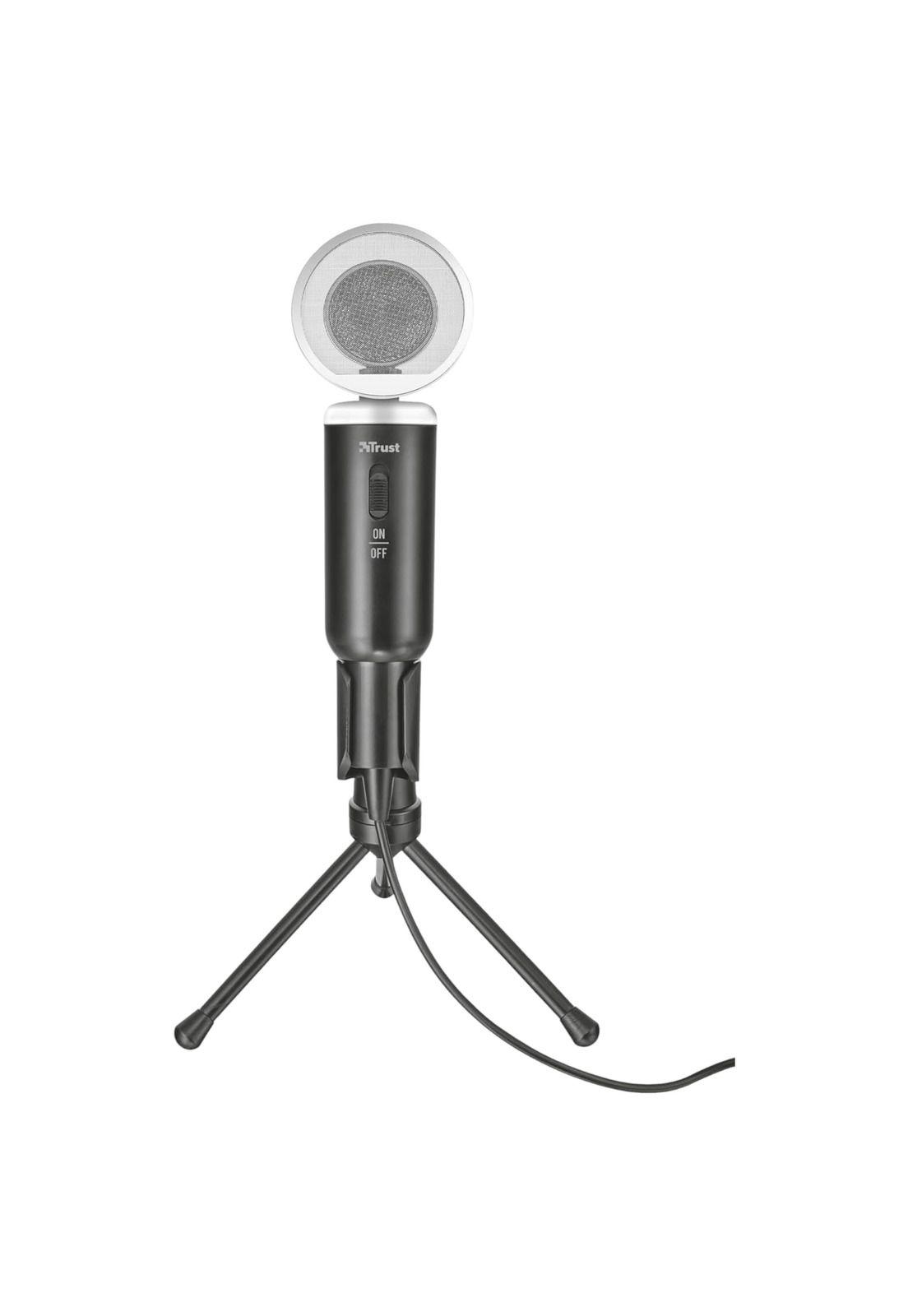 Microfono de Escritorio Trust Madell Jack 3.5mm con Filtro POP-3