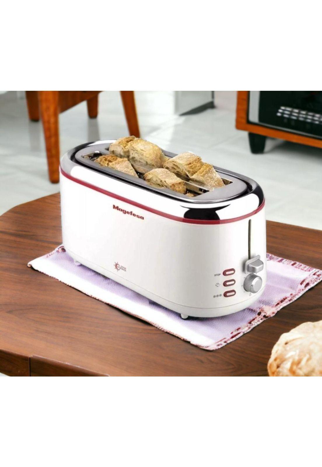 Tostador De Pan Ultra Ancho para Marraqueta Magefesa Mgf3355-1
