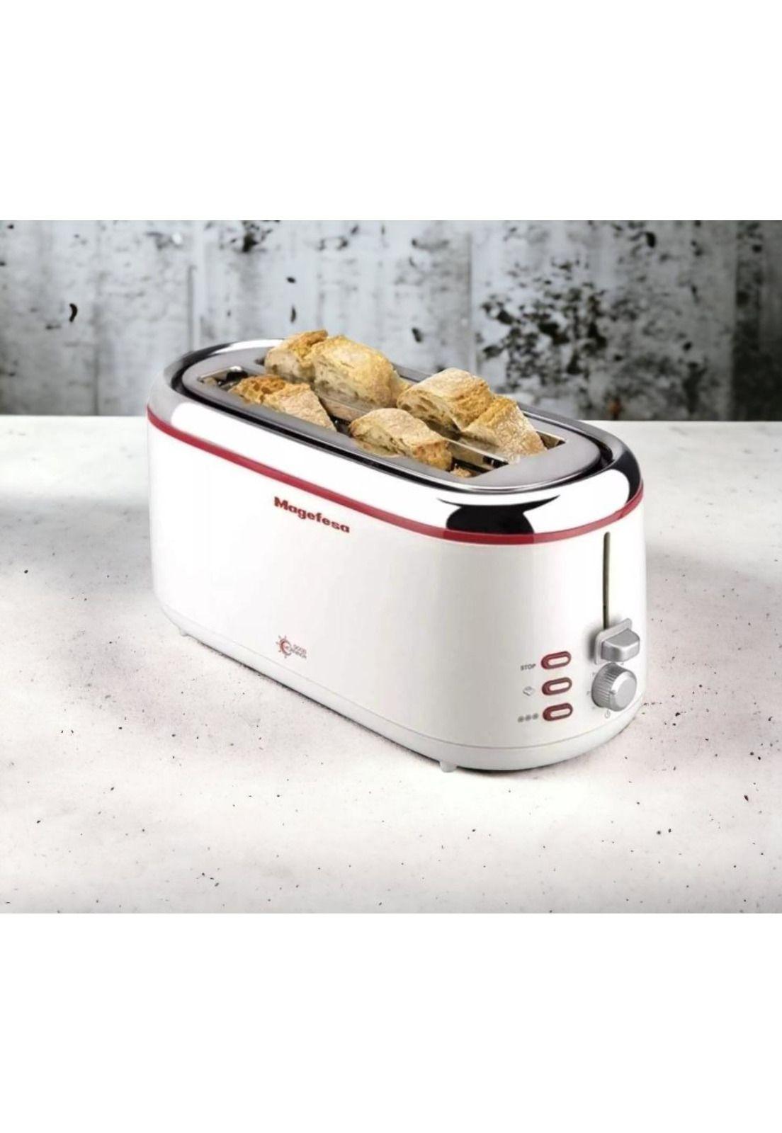 Tostador De Pan Ultra Ancho para Marraqueta Magefesa Mgf3355-4