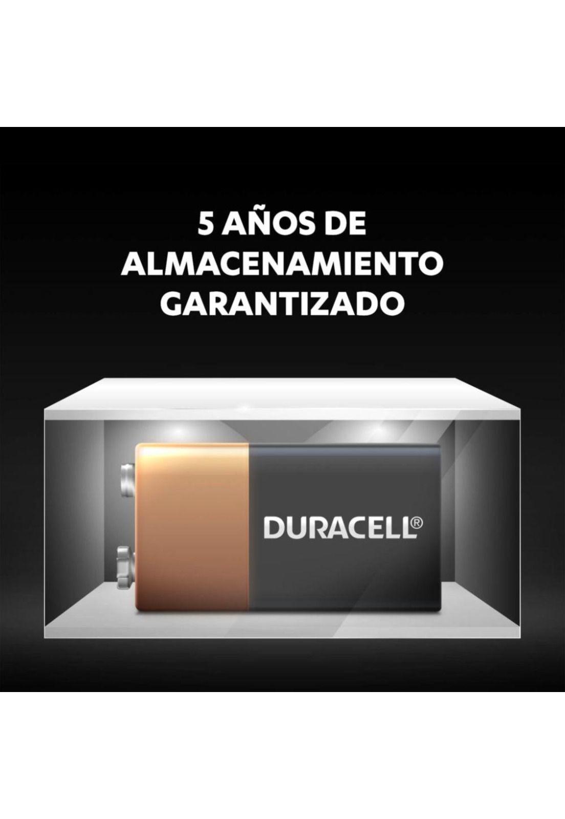Batería Duracell de 9V de Larga Duración-2