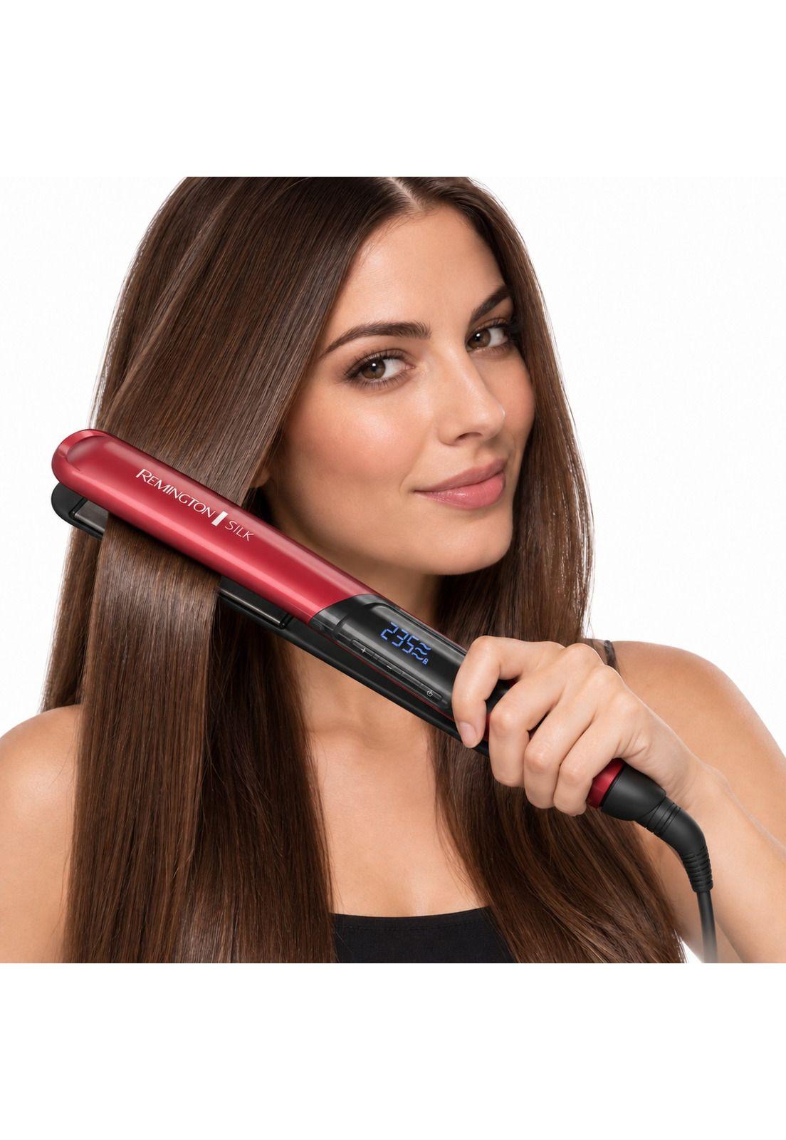 Alisador De Cabello Remington SILK S9600 Premium Ceramic-6