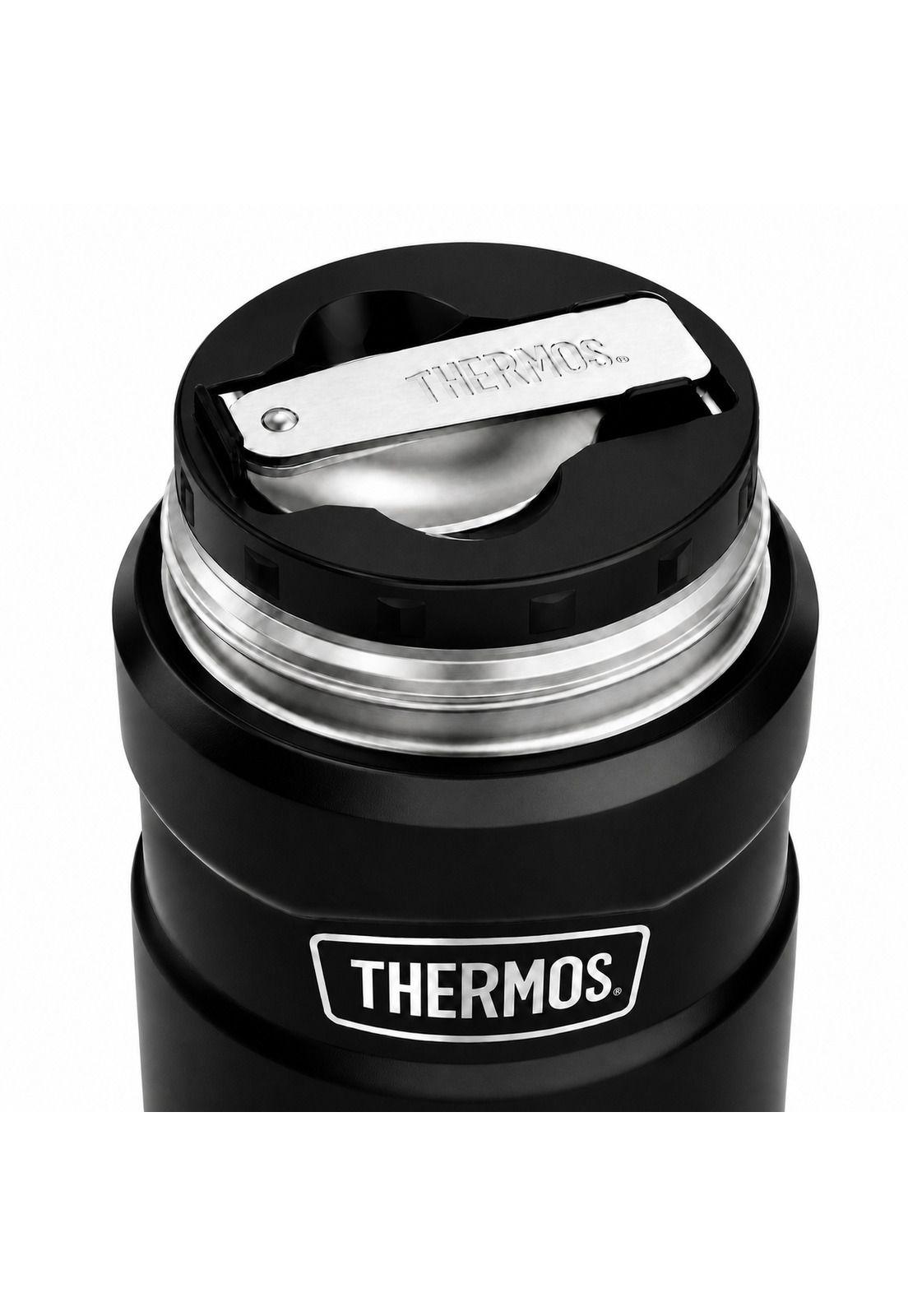 Termo de Comida Premium Inox Thermos King  470ML Negro-6