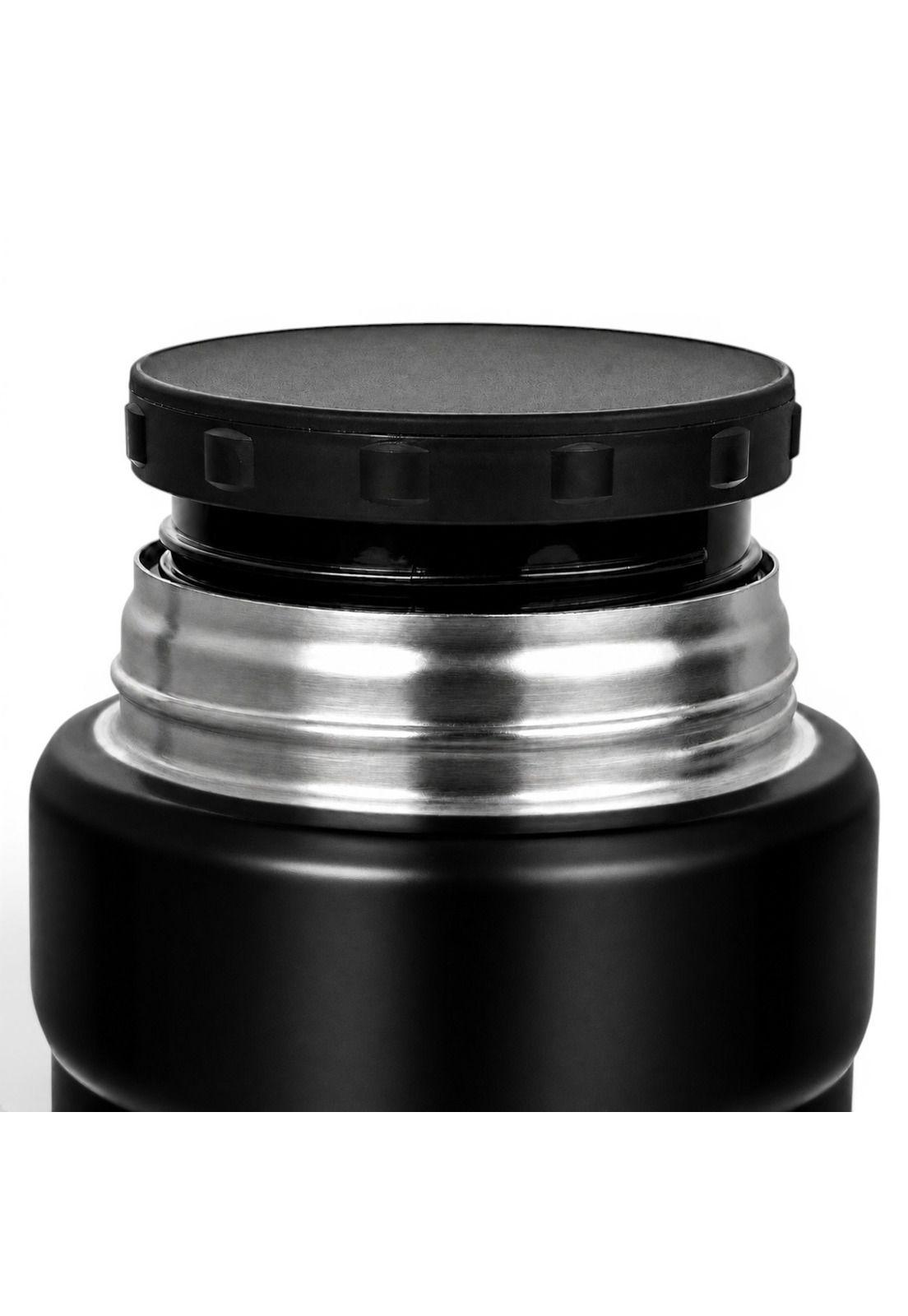 Termo de Comida Premium Inox Thermos King  470ML Negro-2