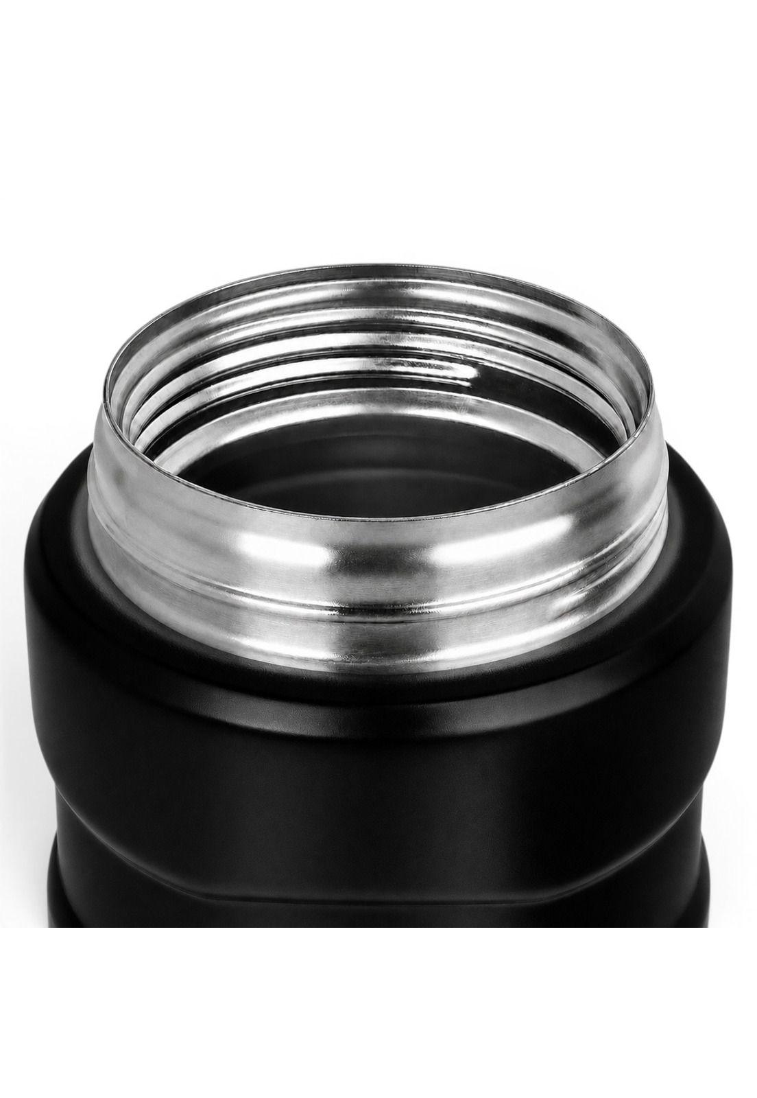 Termo de Comida Premium Inox Thermos King  470ML Negro-3