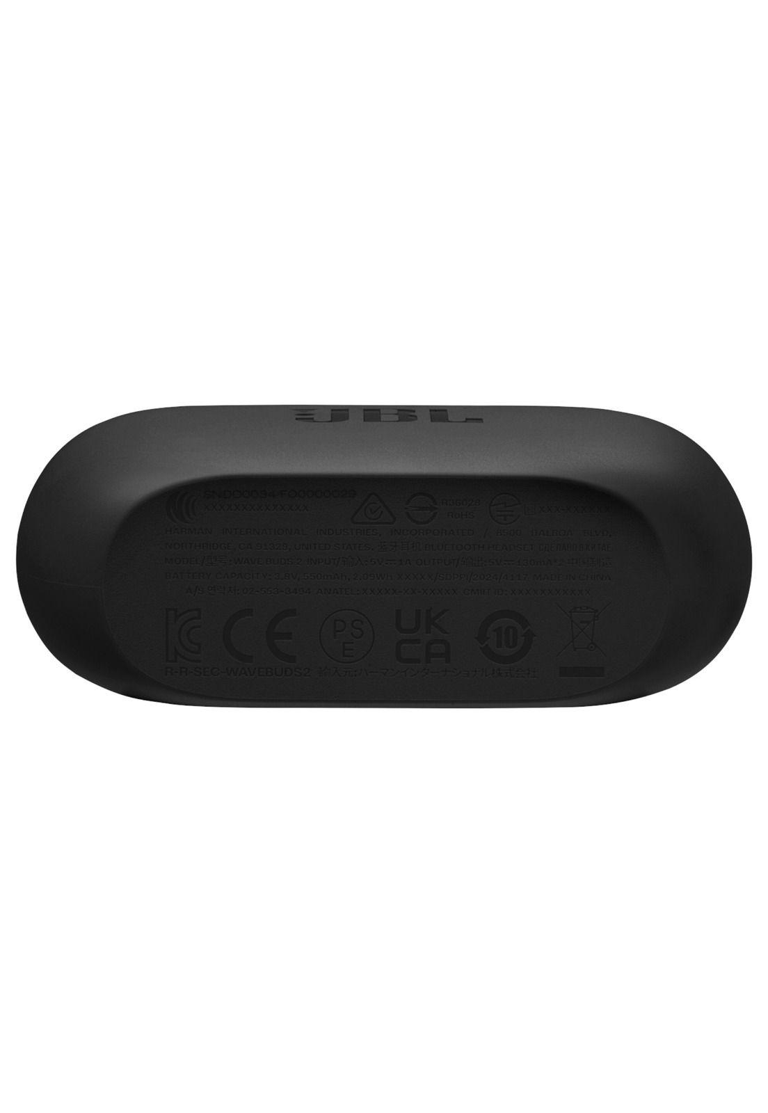 Audifonos JBL Wave  Buds 2 TWS ANC Black + 40Hrs Autonomía-8