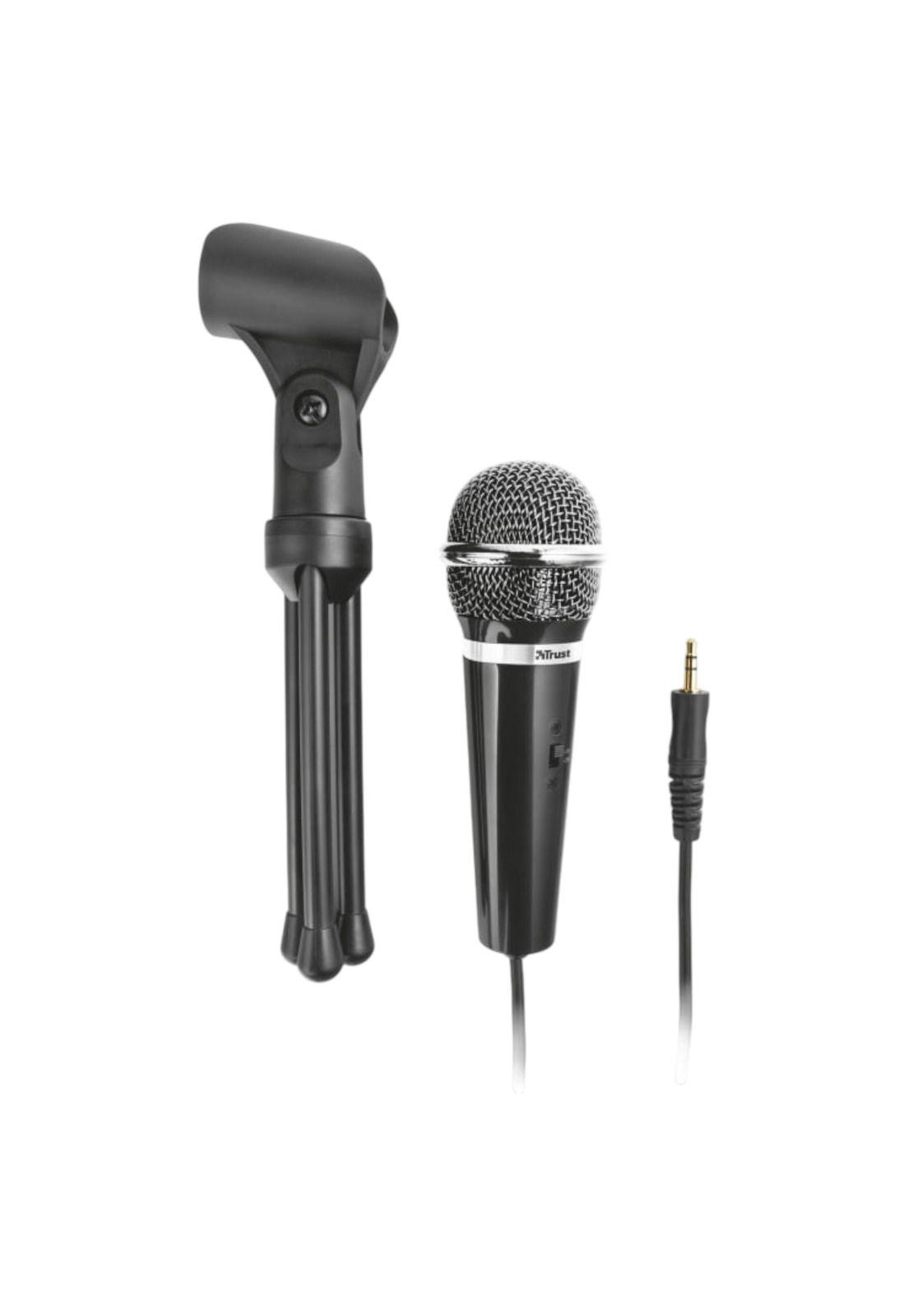 Microfono Trust Starzz con Tripode y conector Jack 3.5mm-5