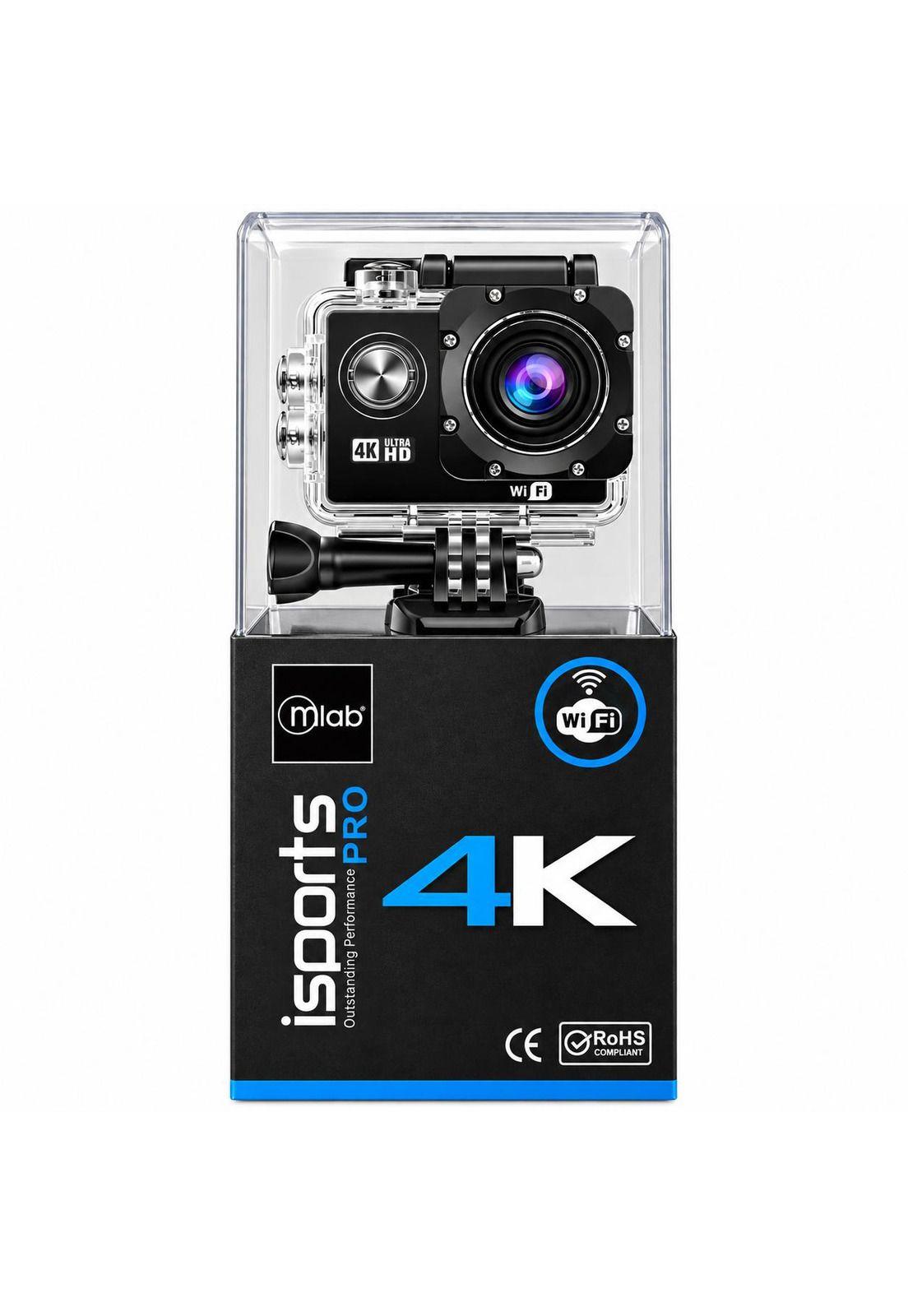 Cámara Deportiva 4K Waterproof Ultra HD ISPORT Wifi - 8962-8
