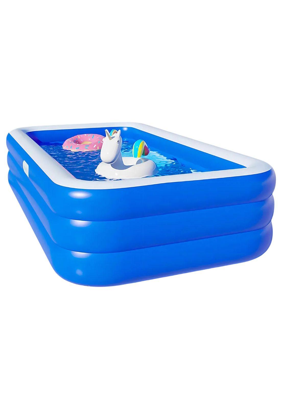 Piscina para Niños Inflable Family Pool 210x135x56cm  1500LT-4