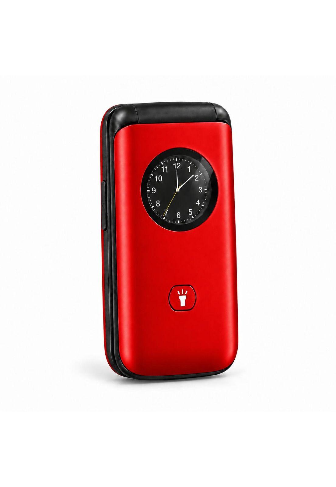 Celular Senior Para Adulto Mayor S.O.S Tecnolab 3G Tl038 Rojo-3