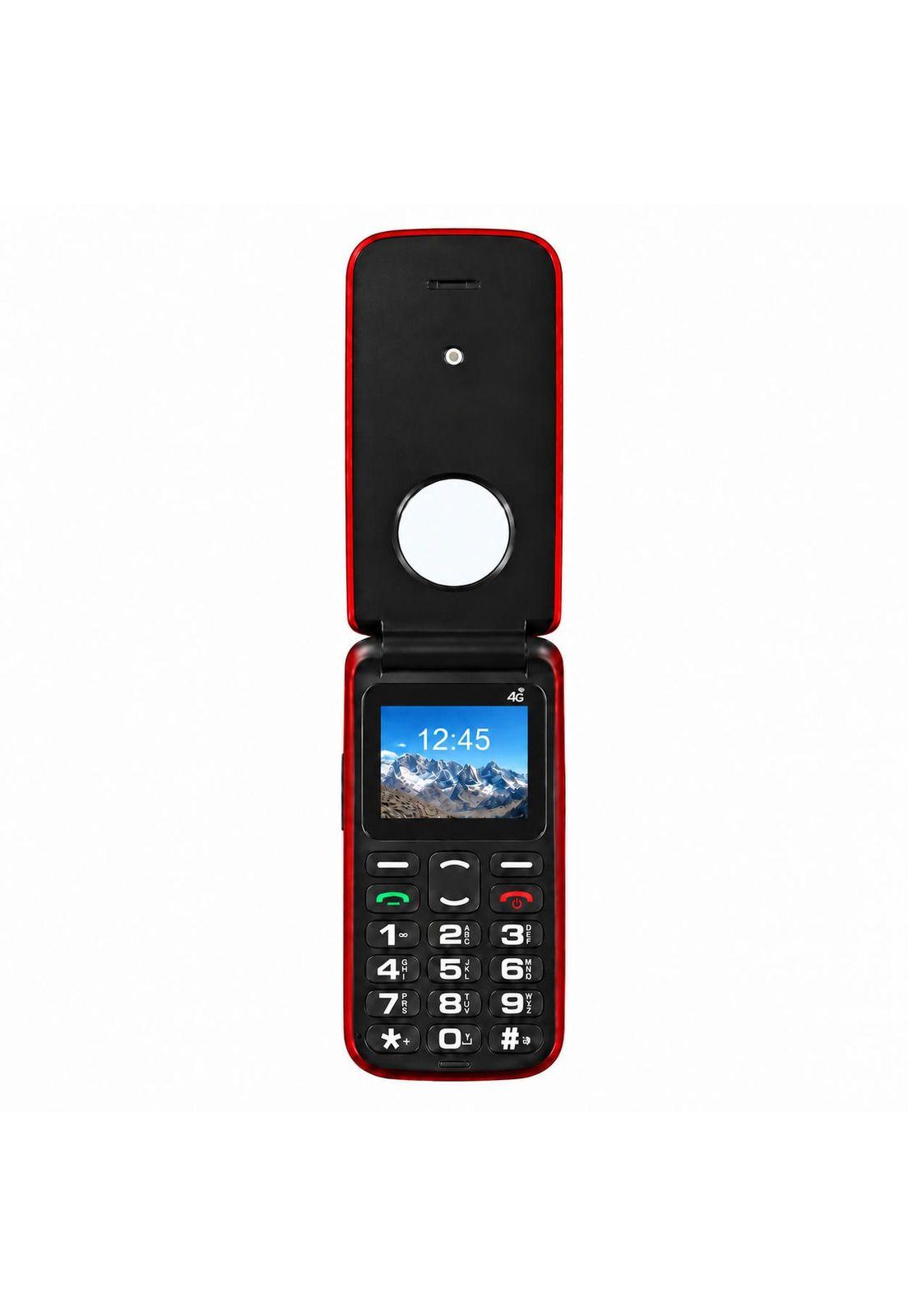 Celular Senior Para Adulto Mayor S.O.S Tecnolab 3G Tl038 Rojo-4