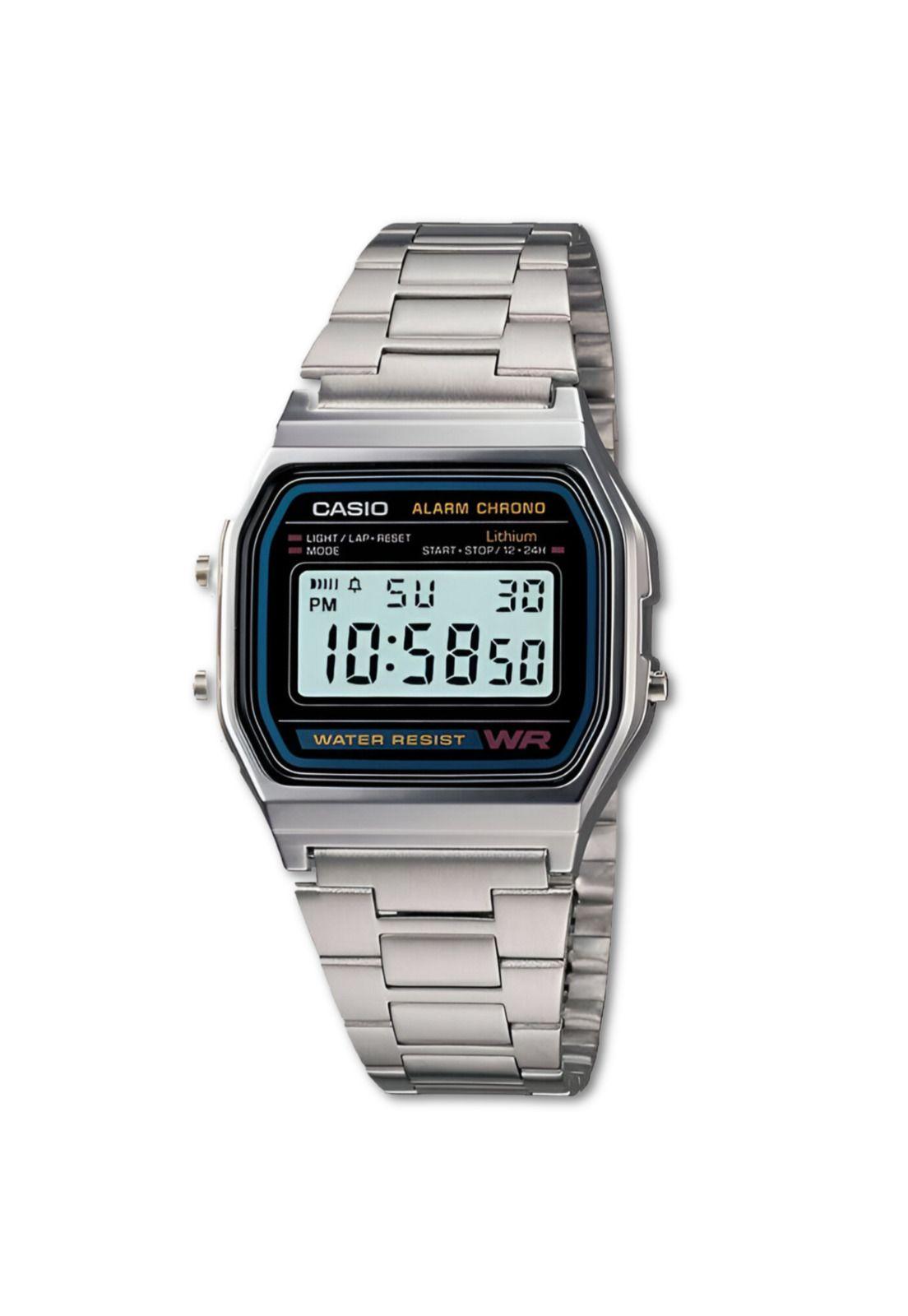 Reloj Casio Digital Classic Silver Edition A158WA-1DF-0