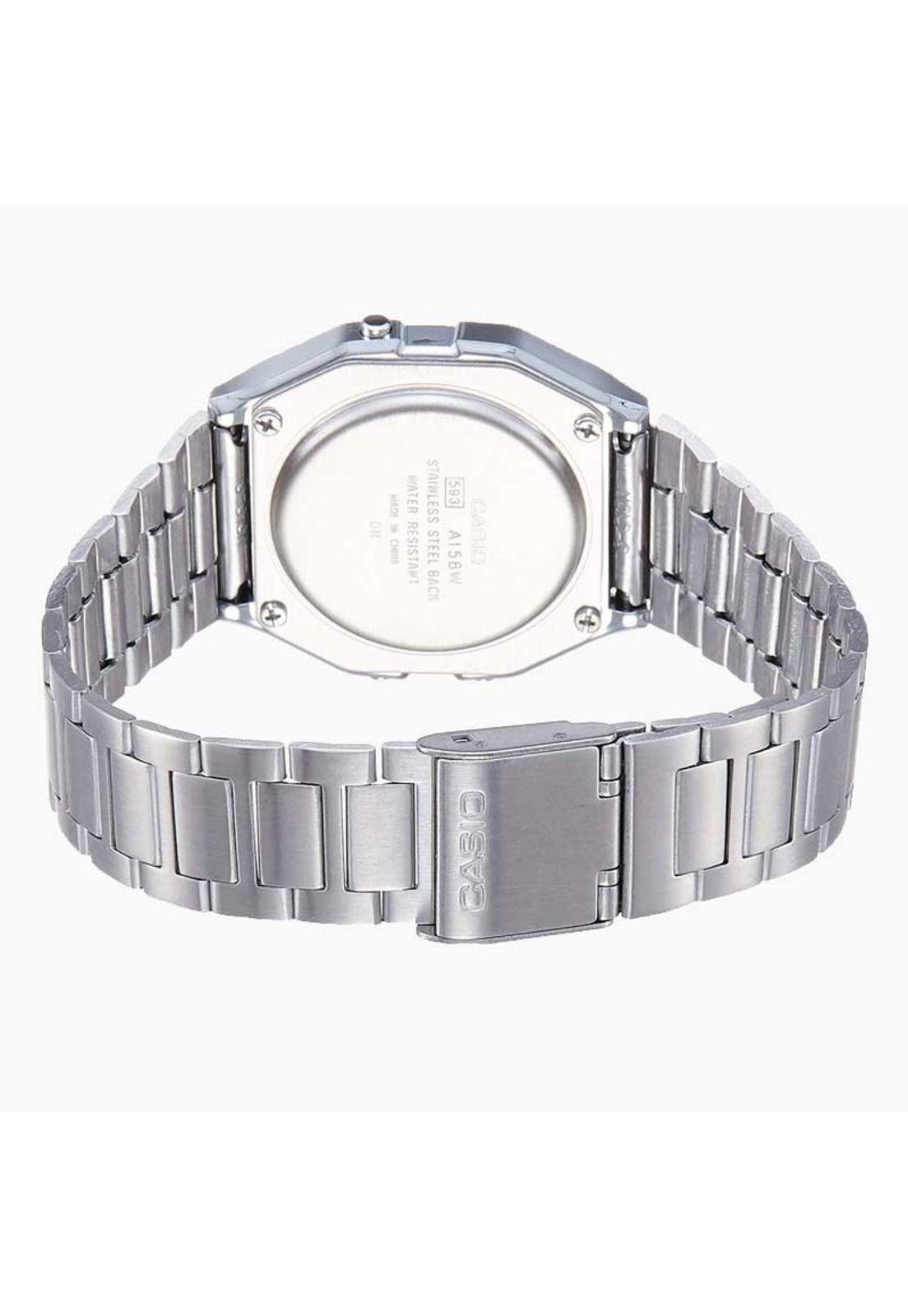 Reloj Casio Digital Classic Silver Edition A158WA-1DF-2