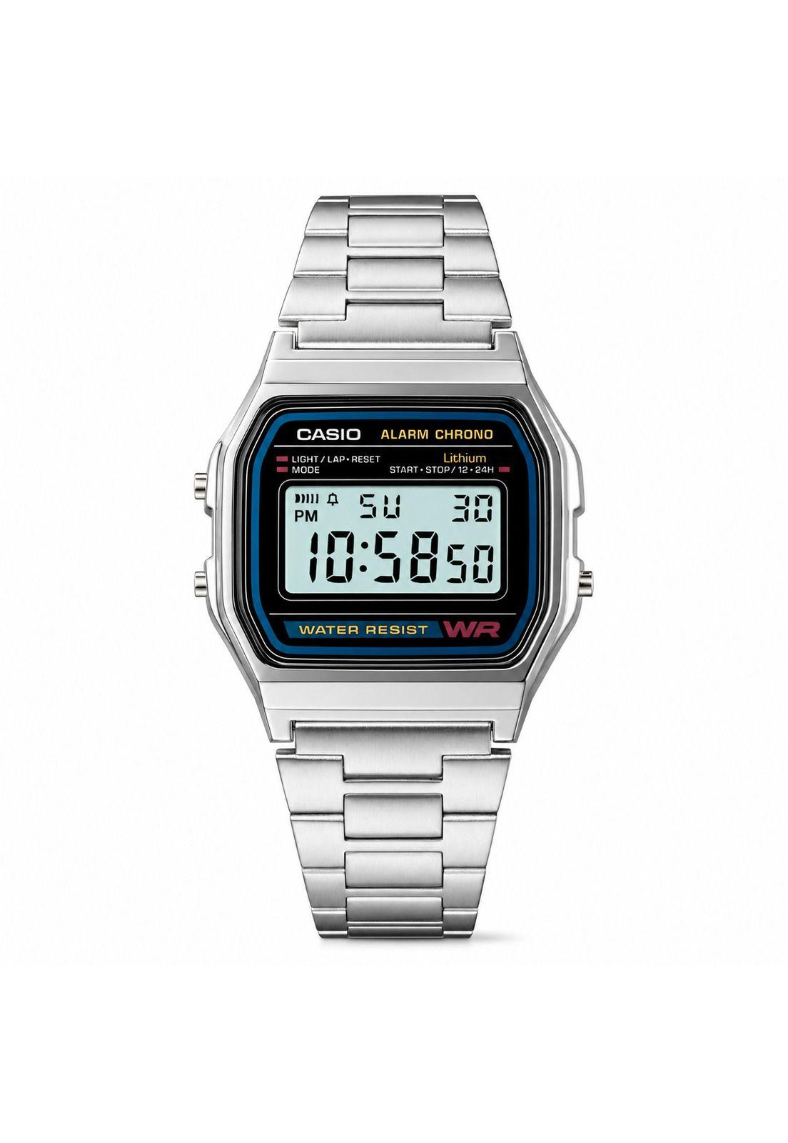 Reloj Casio Digital Classic Silver Edition A158WA-1DF-0