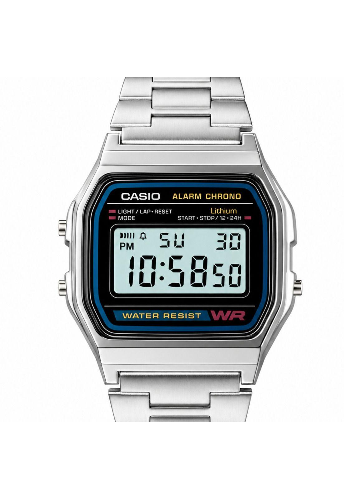 Reloj Casio Digital Classic Silver Edition A158WA-1DF-2