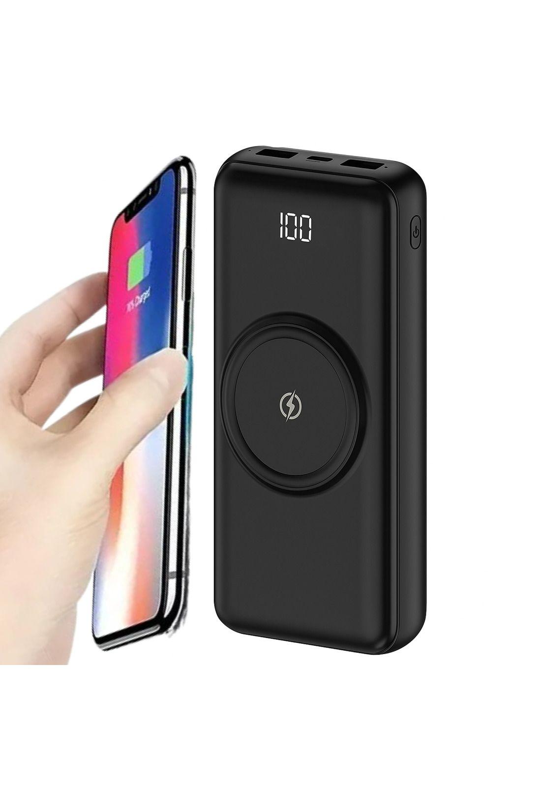 Powerbank Magnético 20000mAh con Carga Rápida e Inalámbrica-8