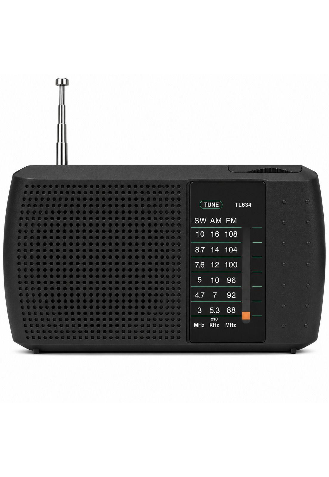 Radio Portátil de Bolsillo Multibandas AM/ FM / SW TL634-0